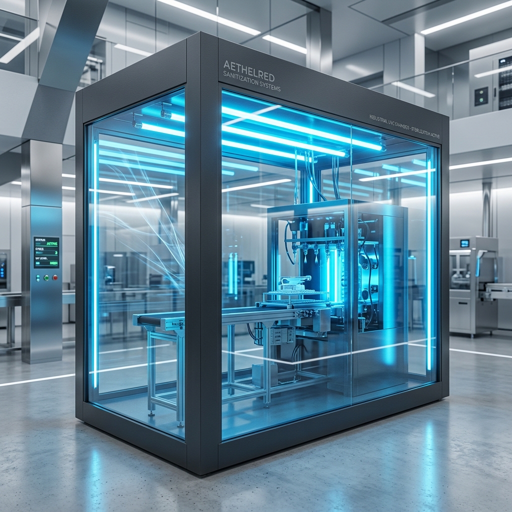 Sterile glass tubes representing public safety sanitization tech